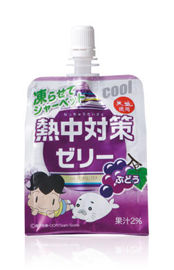 熱中対策ゼリーぶどう味