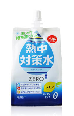 熱中対策水レモン味ソフトパウチ