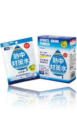 熱中対策水パウダー　グレープフルーツ味