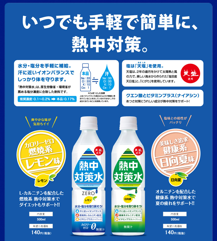 熱中対策ぶどう味