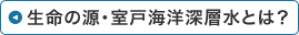 生命の源・室戸海洋深層水とは？