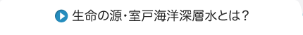 生命の源・室戸海洋深層水とは？